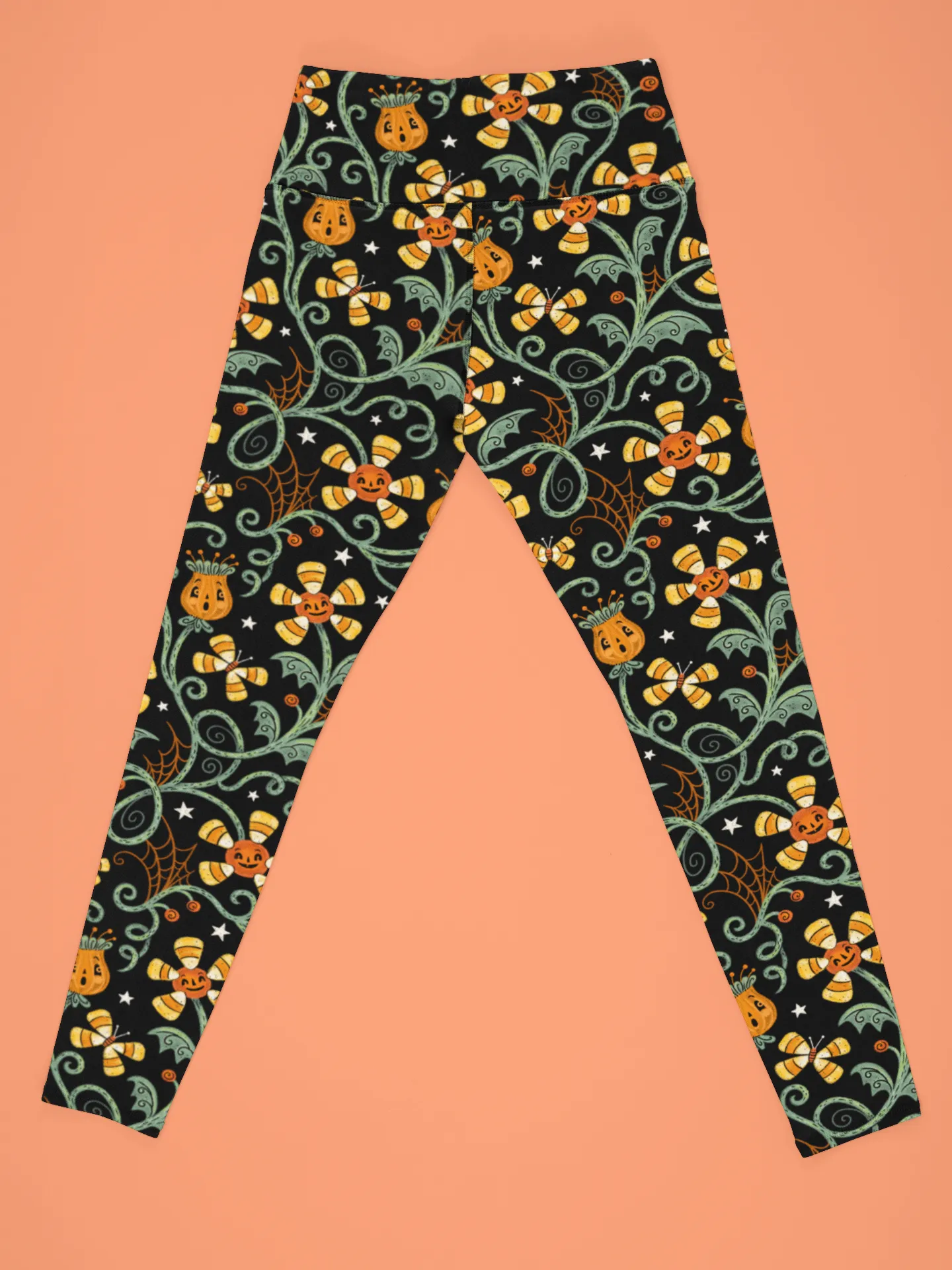 Pre-Order: Spooky Sweet Garden (Johanna Parker Exclusive) - High-quality Handcrafted Vibrant Leggings