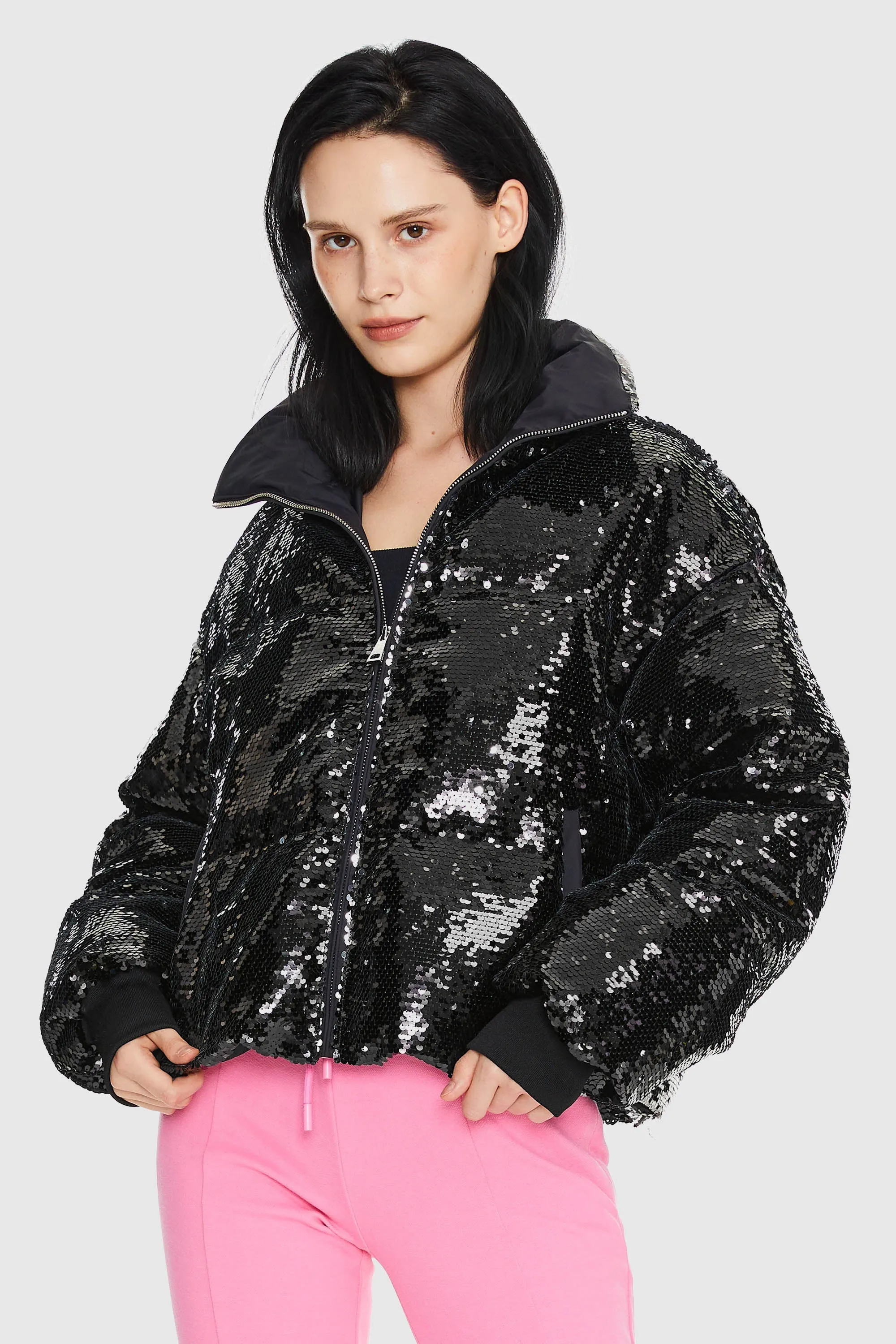 Puff-O O-Lab Disco Sequin Jacket