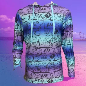 Purple & Mint Sun Shirt