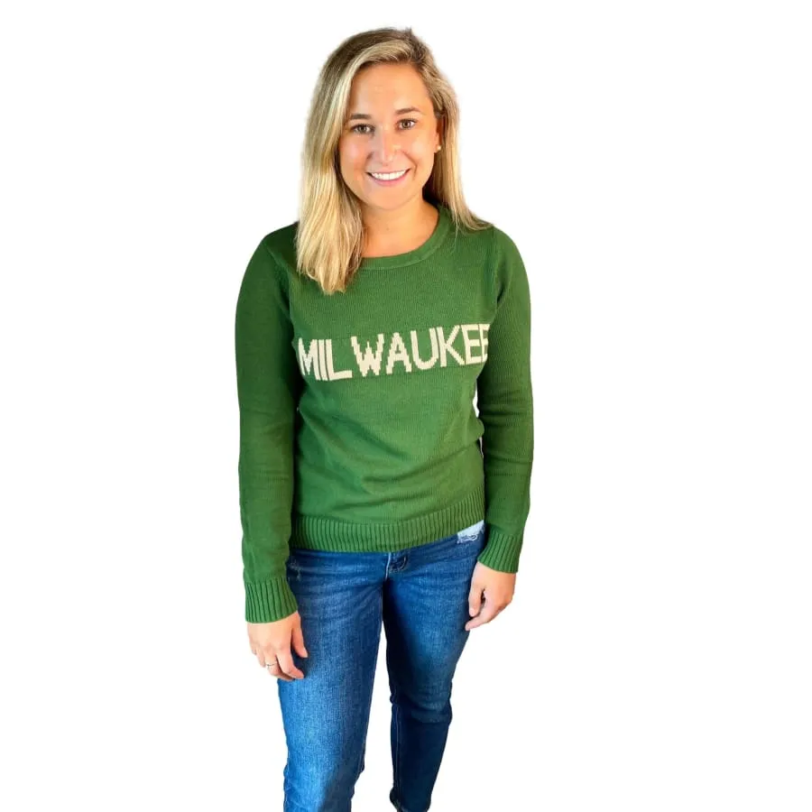 "MILWAUKEE" SWEATER - GREEN