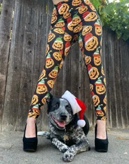Santa Jacks (Exclusive) - High-quality Handcrafted Vibrant Leggings