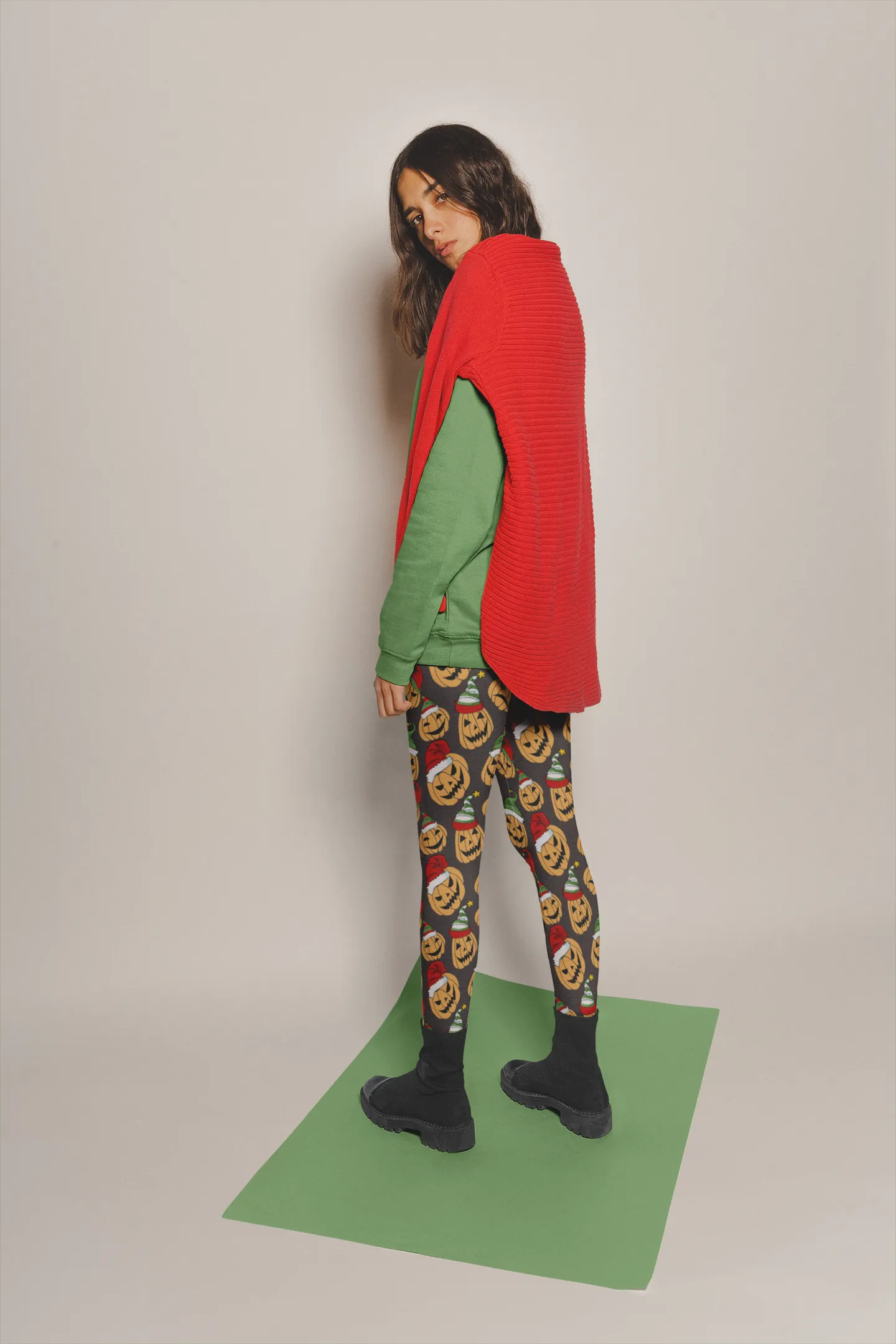 Santa Jacks (Exclusive) - High-quality Handcrafted Vibrant Leggings