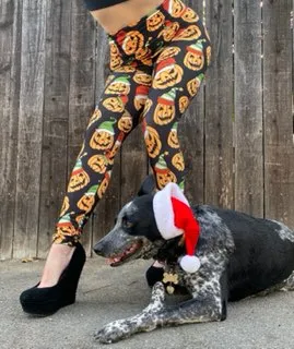 Santa Jacks (Exclusive) - High-quality Handcrafted Vibrant Leggings