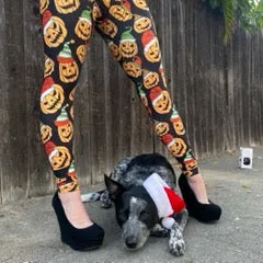 Santa Jacks (Exclusive) - High-quality Handcrafted Vibrant Leggings