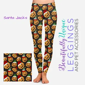 Santa Jacks (Exclusive) - High-quality Handcrafted Vibrant Leggings