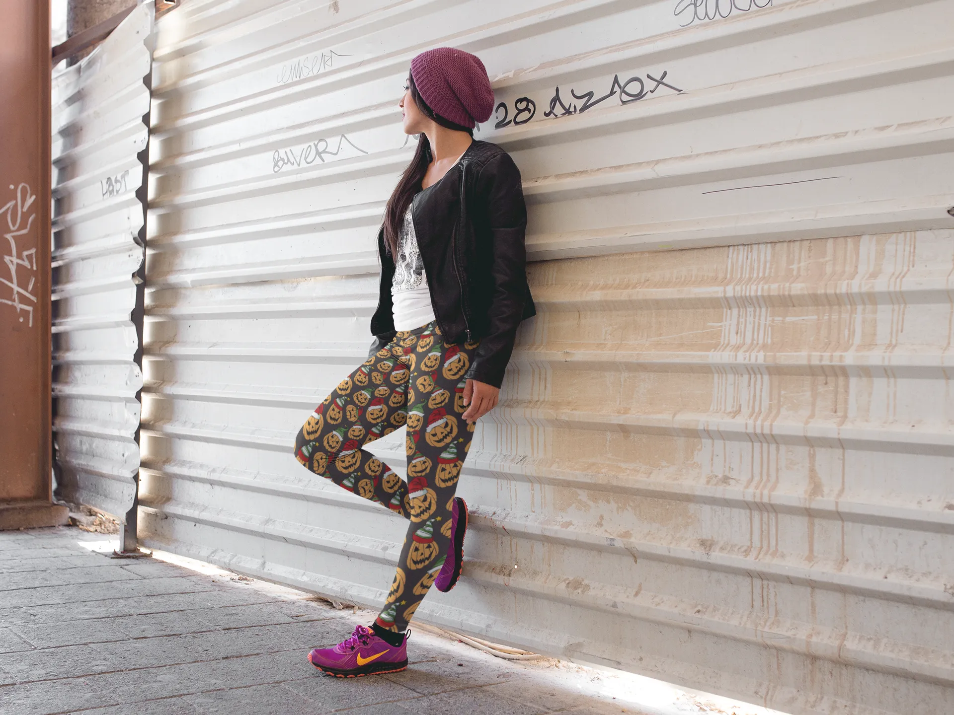 Santa Jacks (Exclusive) - High-quality Handcrafted Vibrant Leggings