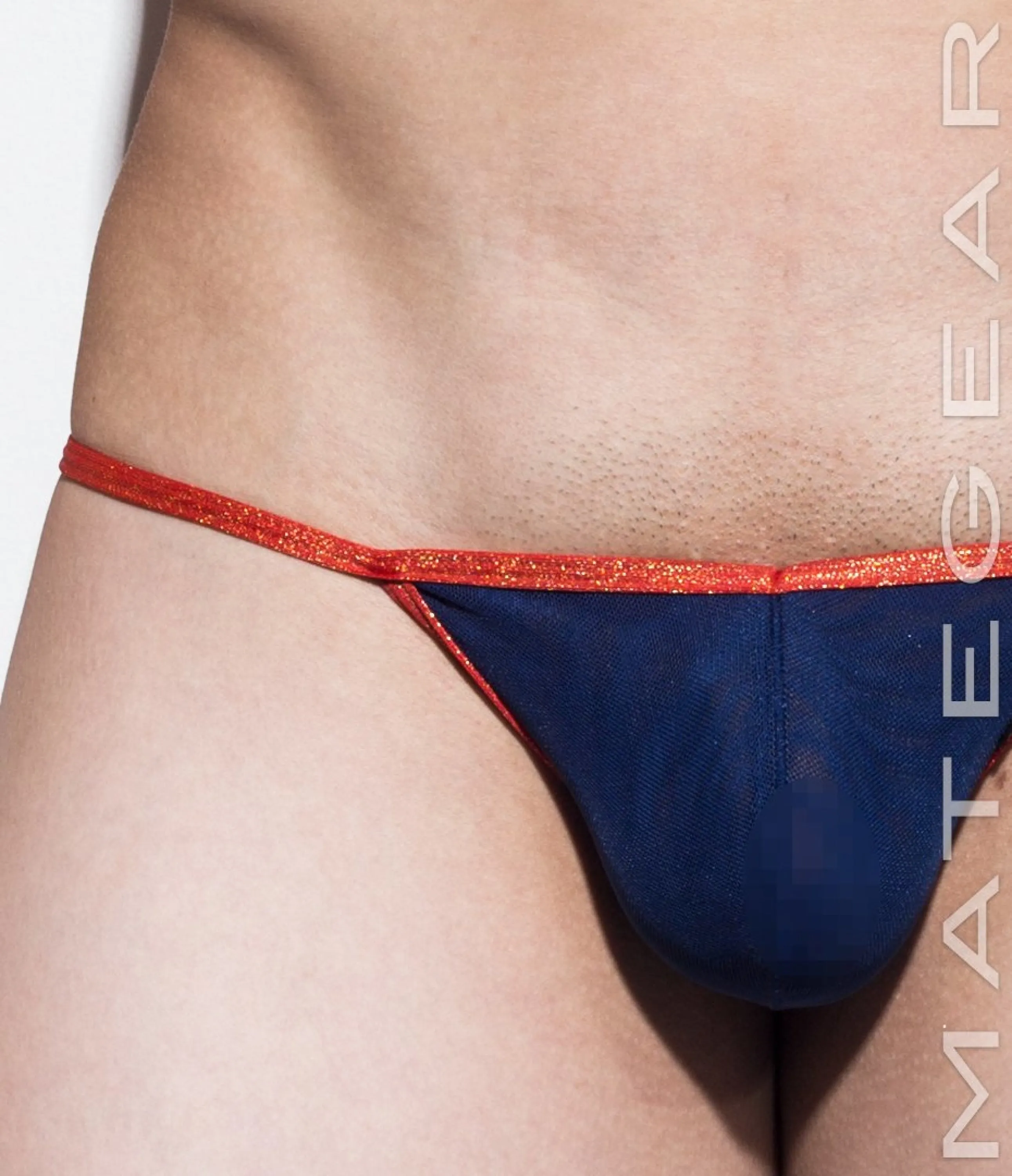 Sexy Men's Swimwear Mini Swim Bikini - Nam Woo XVI (Double Mesh Front)
