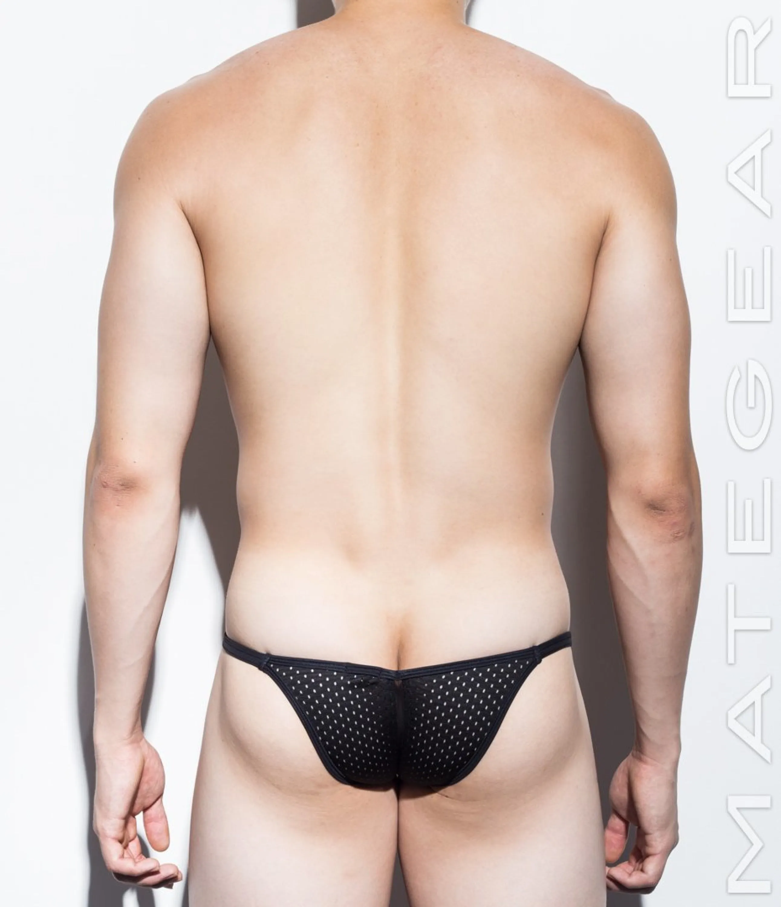 Sexy Men's Swimwear Mini Swim Bikini - Nam Woo XVII (Sports Netting Over Mesh)
