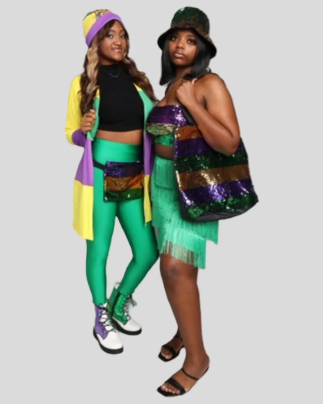 The Mardi gras large tote bag