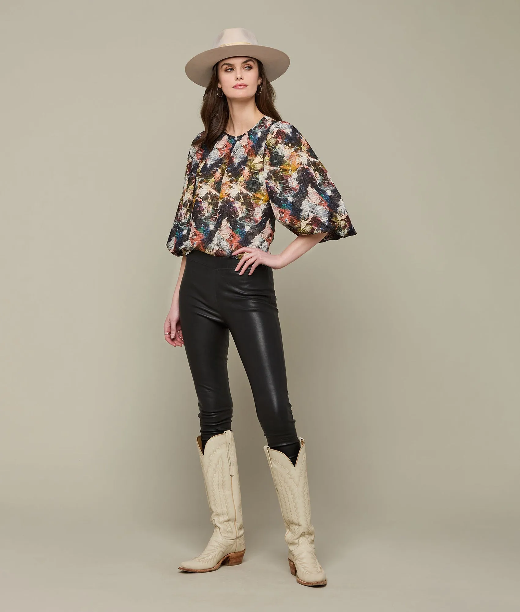 Tyler Top :: Navy Multi