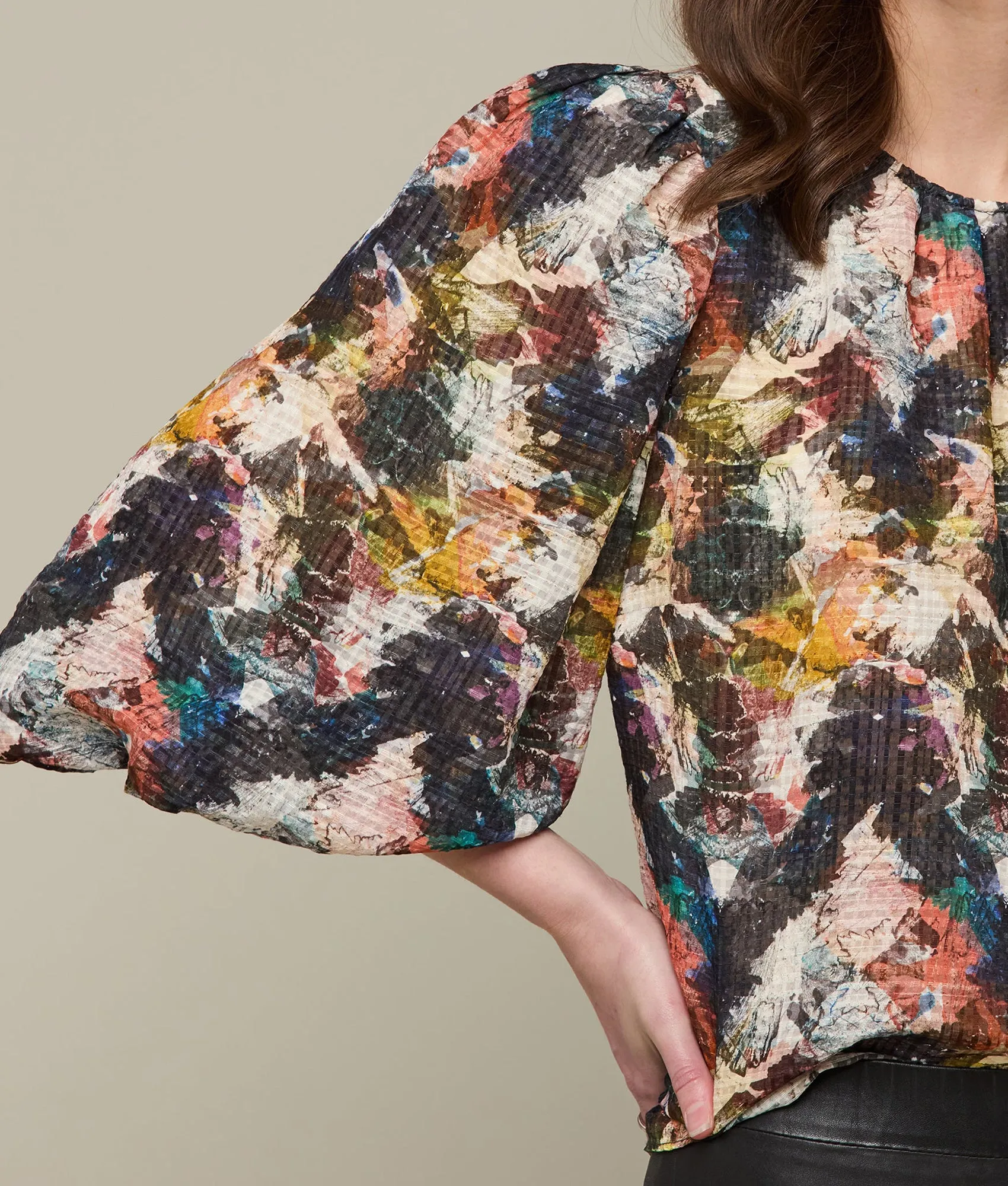 Tyler Top :: Navy Multi