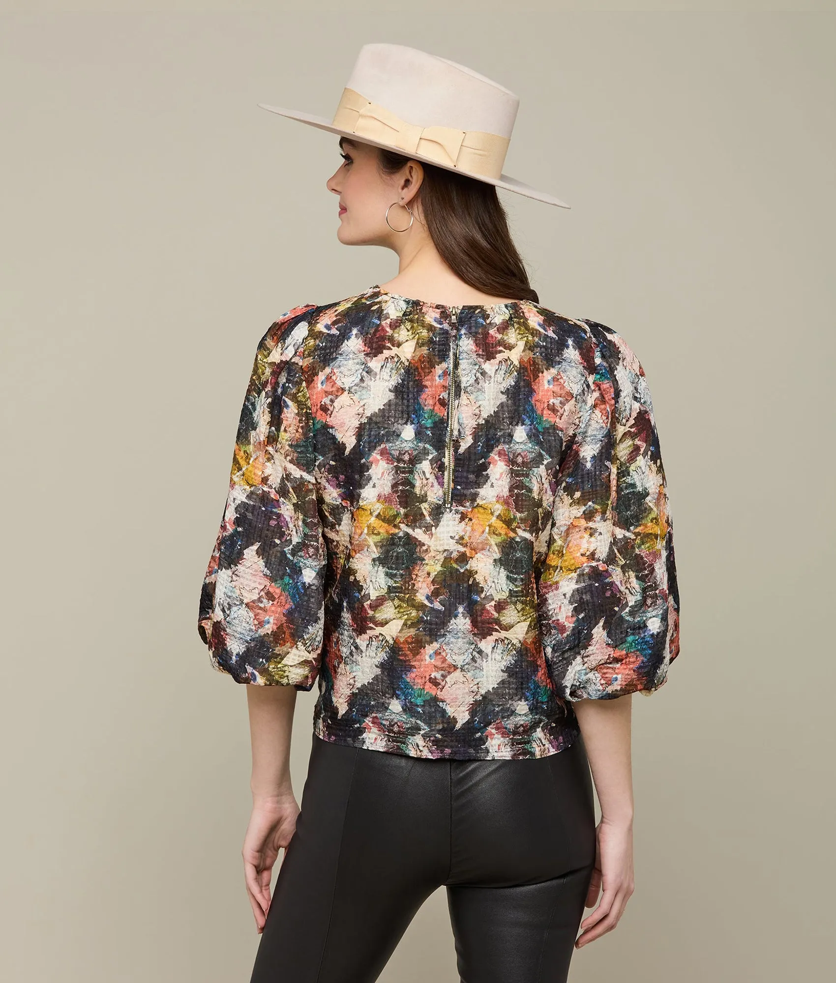 Tyler Top :: Navy Multi