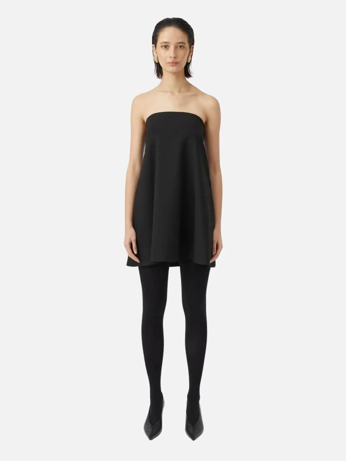 Vendome Mini Dress - Black