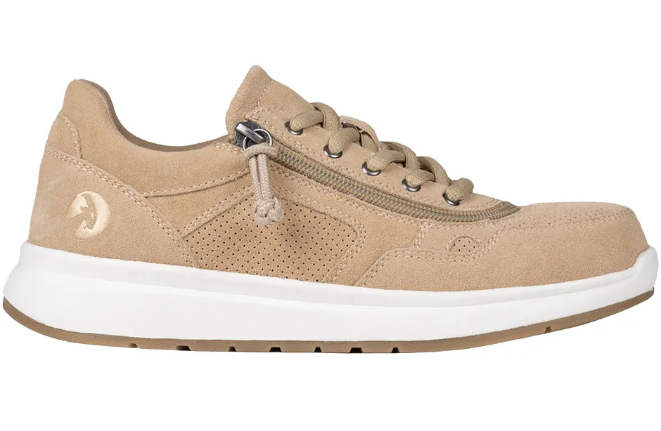 Women's Tan Suede BILLY Comfort Joggers