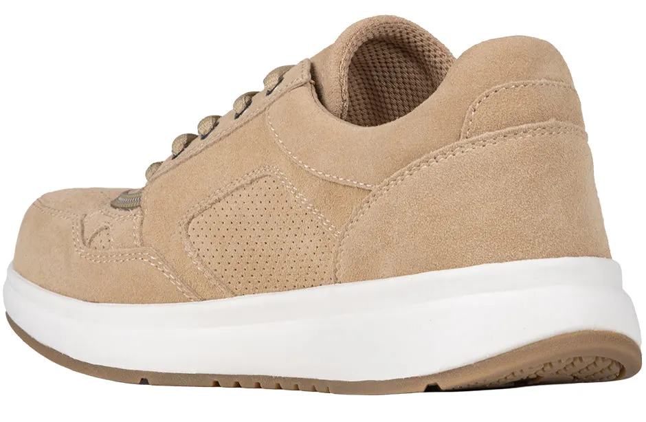 Women's Tan Suede BILLY Comfort Joggers