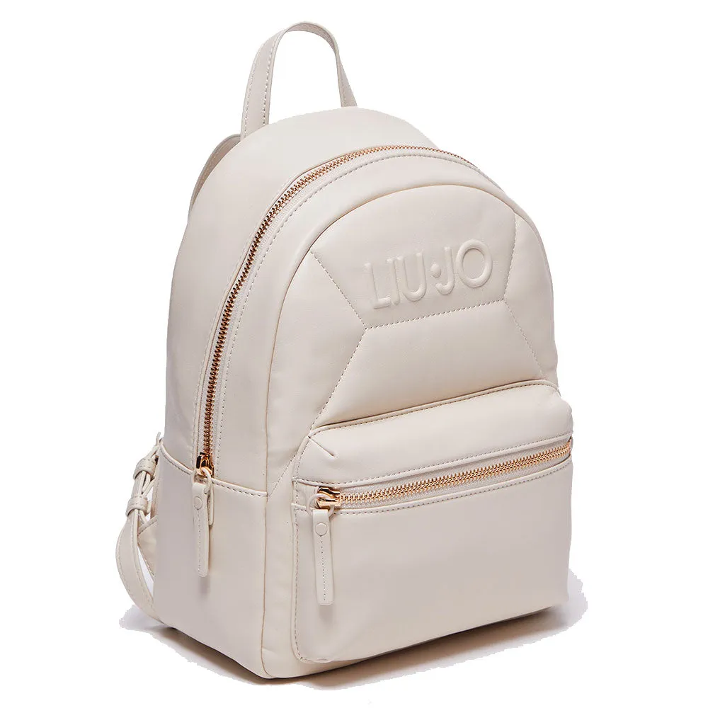 Zaino Donna LIU JO linea Bold Trapuntato colore Coffee Milk
