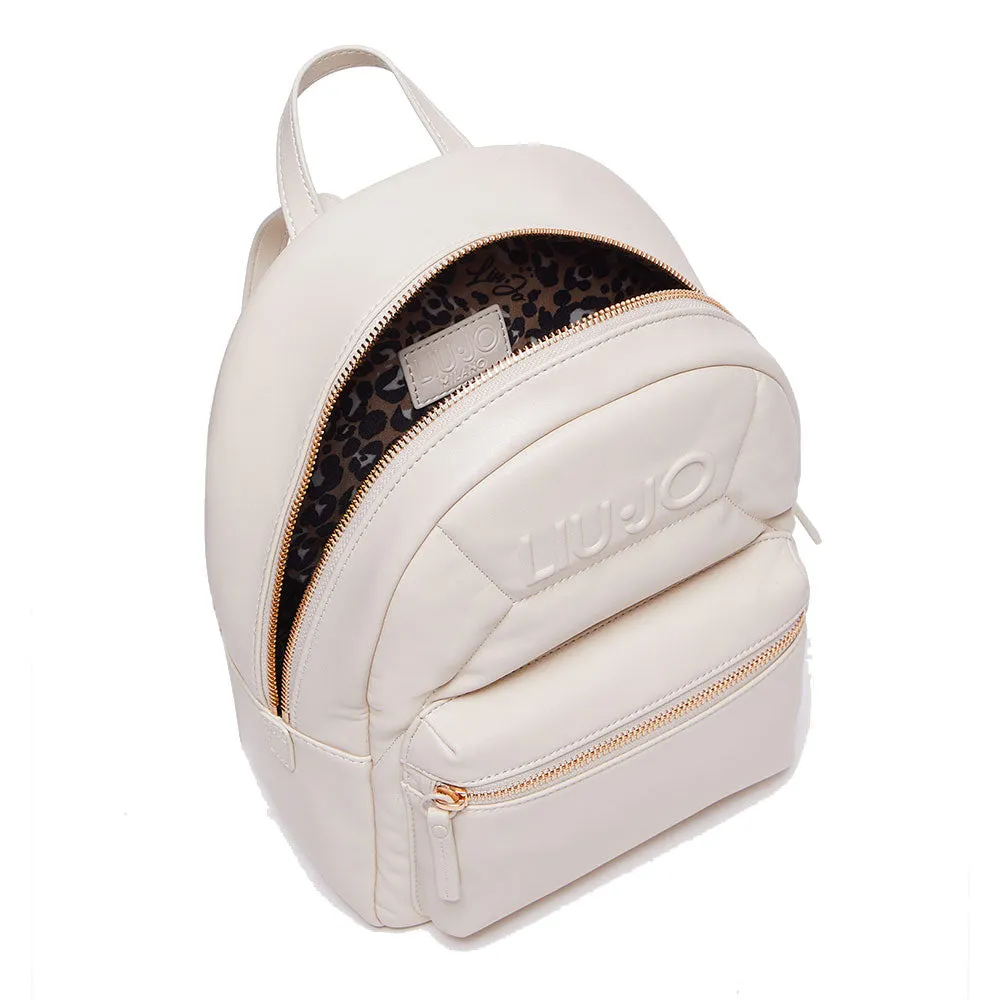 Zaino Donna LIU JO linea Bold Trapuntato colore Coffee Milk