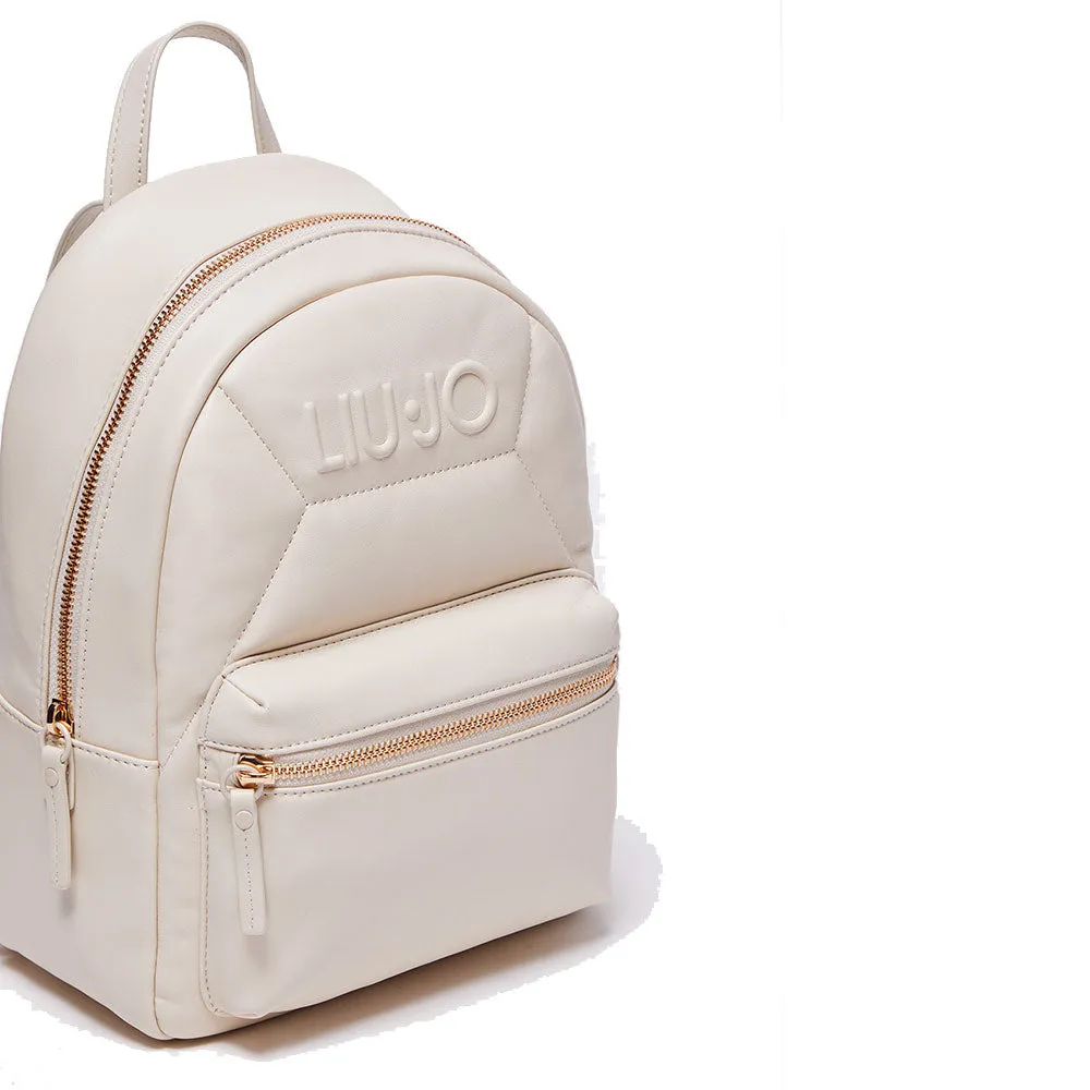 Zaino Donna LIU JO linea Bold Trapuntato colore Coffee Milk